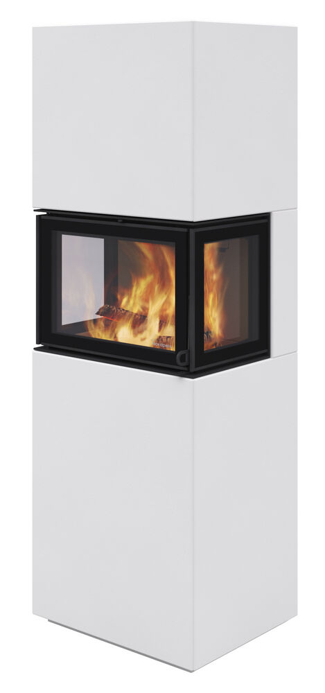 Cannes II Shapestone mit Heizeinsatz N-20U exklusiv schwarz